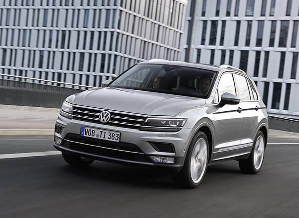 Yeni Volkswagen Tiguan 2016 fiyat listesi