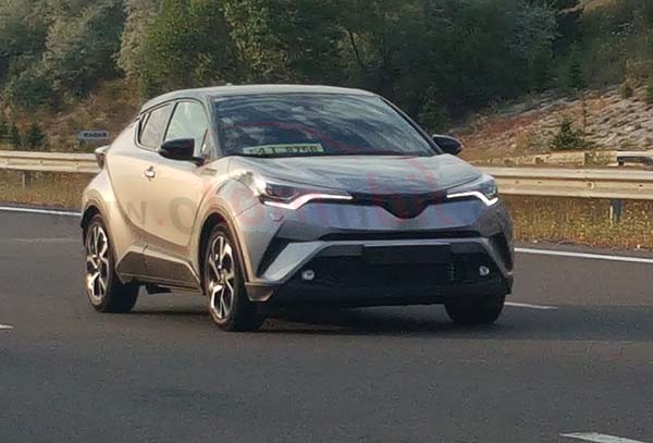 Toyota C-HR test