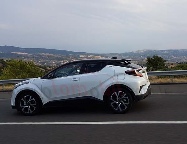 Toyota C-HR test