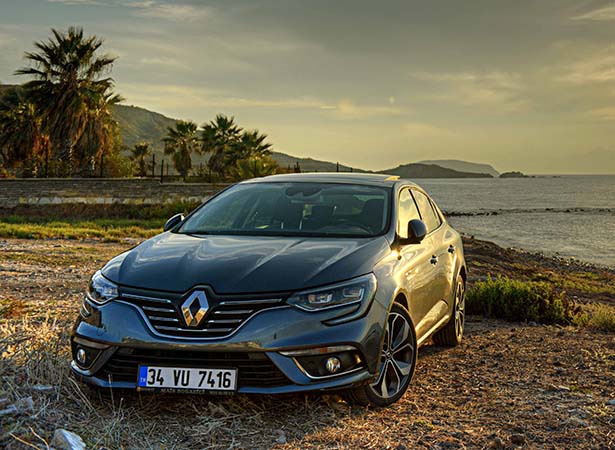 Yeni 2017 Renault Megane Sedan test videosu