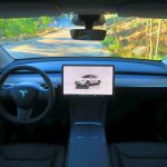 Tesla Model Y konsol