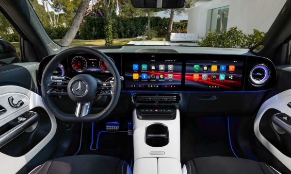 2026 Mercedes-Benz GLB 200+ konsol