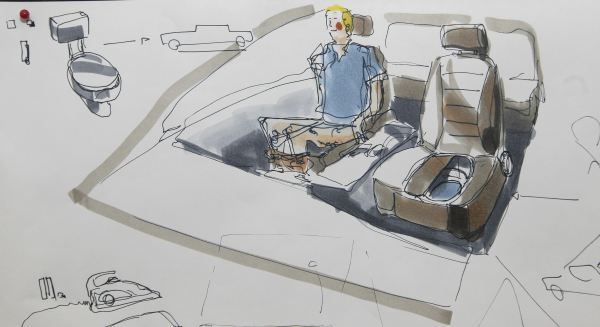 Mercedes-Benz TecDay 2010 araç içi tuvalet konsepti