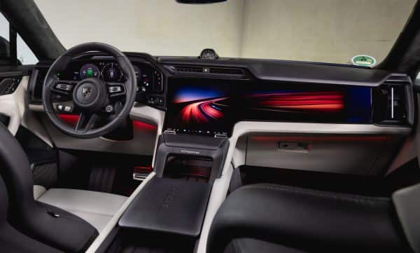 Porsche Cayenne Coupe Electric iç mekan