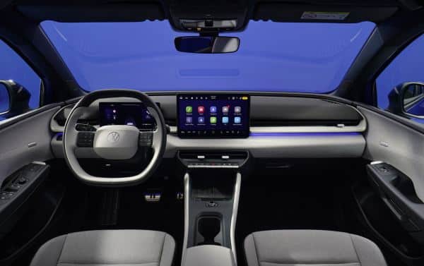 yeni elektrikli VW ID. Polo ön konsol