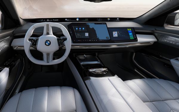Makyajlı BMW 7 Serisi konsol