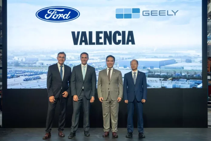 Ford ve Geely, Valencia fabrikasında ortak girişim kuruyor