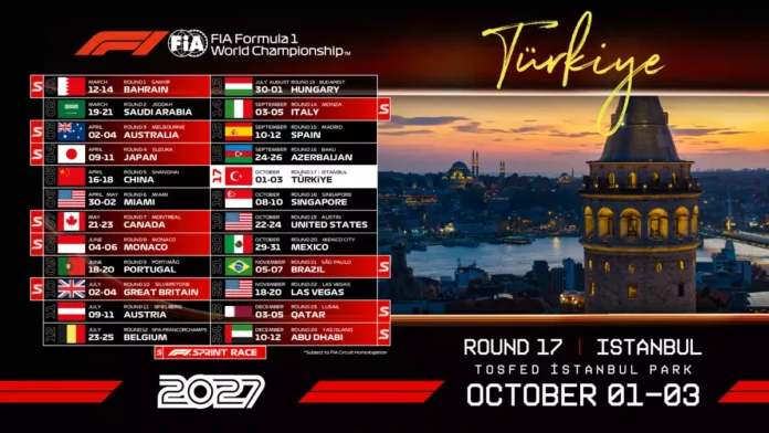 Formula1 2027 İstanbul Park