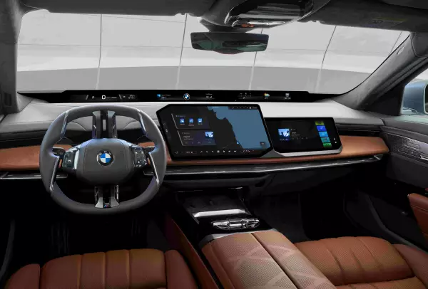 Yeni BMW 7 Serisi Neue Klasse iç mekan