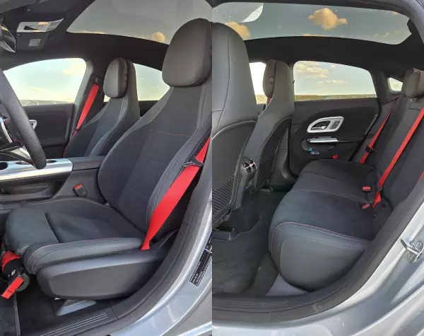 Mercedes-Benz CLA 200+AMG koltuklar ve cam tavan (C178 - C174)