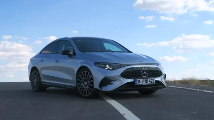 Yeni elektrikli Mercedes-Benz 200+ AMG test sürüşü
