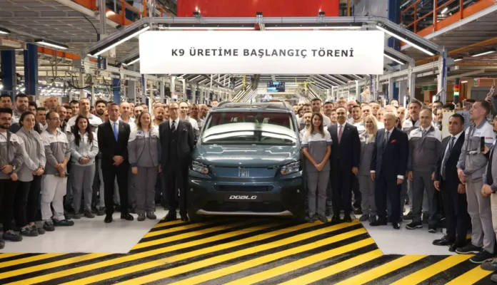 Tofaş K9 projesinde seri üretim başladı: İlk araç Fiat Doblò